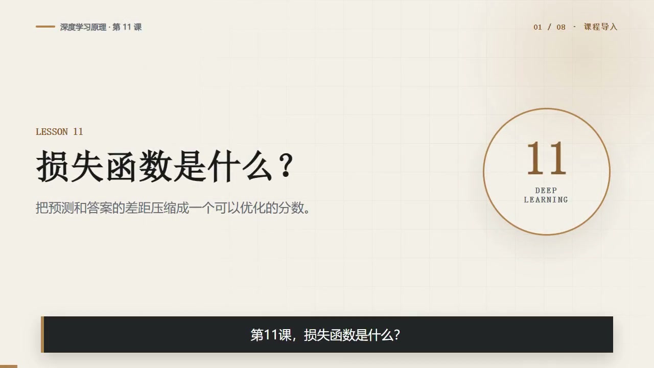 损失函数是什么？模型为什么要算自己错多少